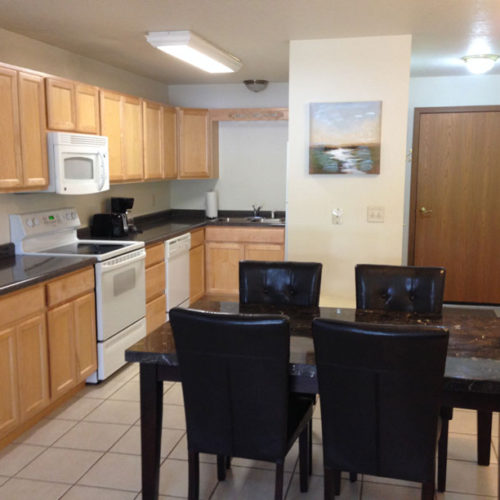 Apartment kitchen in Marquette, MI